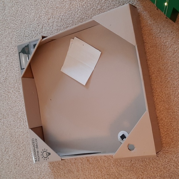 Holiday Shimmer Light Tree.  Batteries Included. - Picture 2 of 10